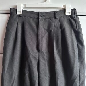 Dressbarn Charcoal Gray Trousers